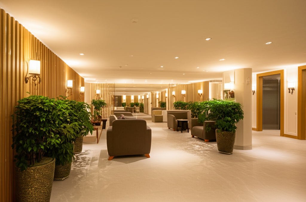 The Hair Company & Day Spa location and bridal coordination services